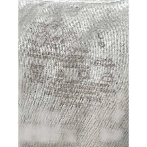 Fruit of the Loom cotton white underwear T-shirt size L - Picture 4 of 4